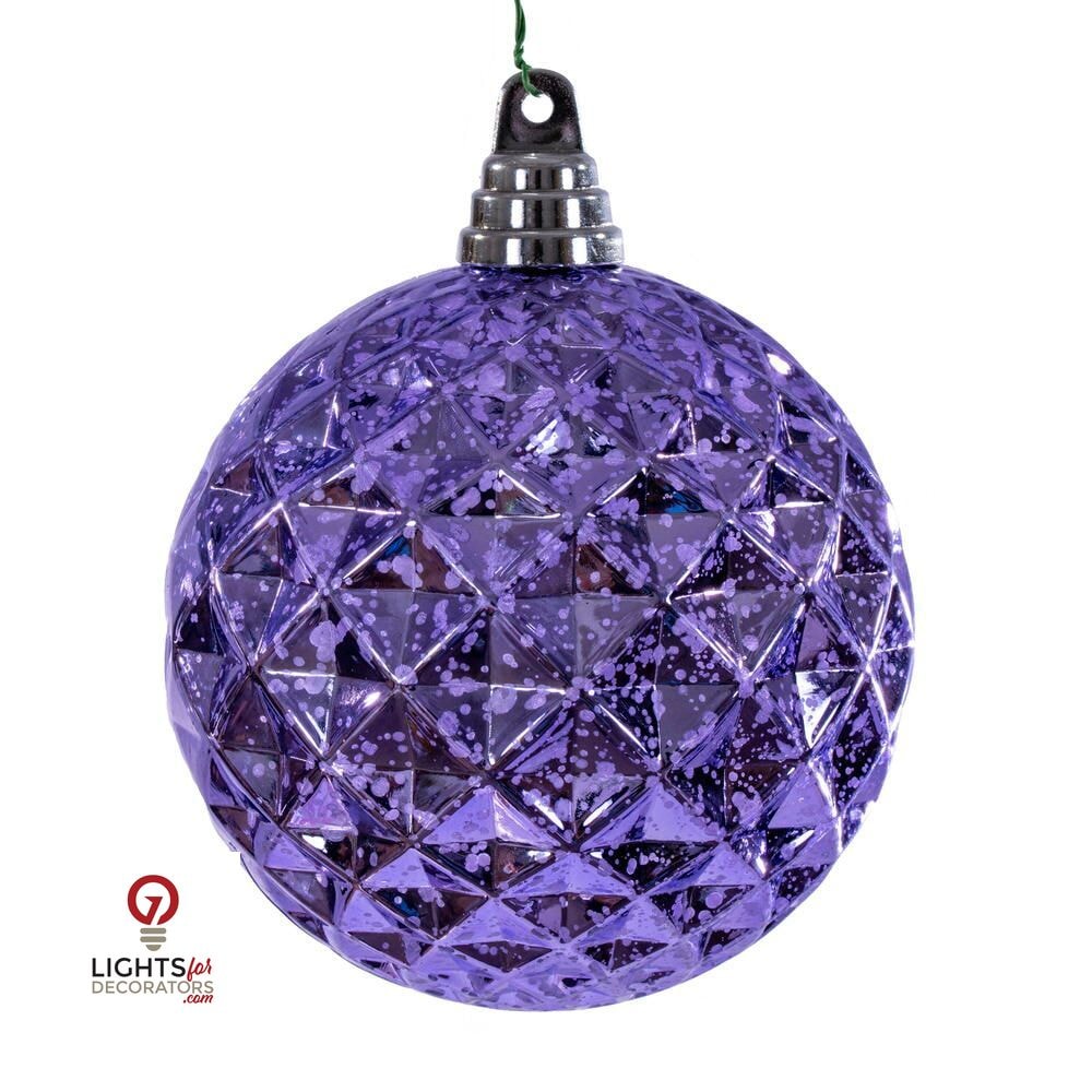 4.75" Diamond Mercury Ornament -  Single