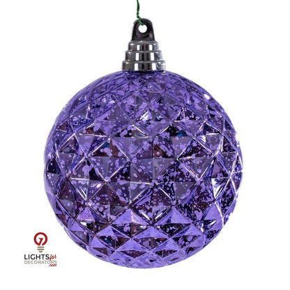 4.75" Diamond Mercury Ornament -  Single