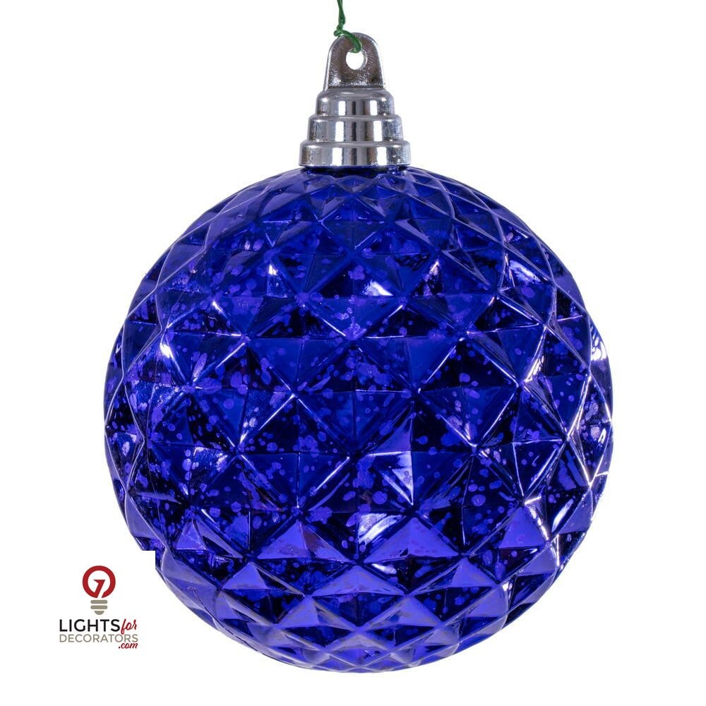 4.75" Diamond Mercury Ornament -  Single