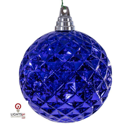 4.75" Diamond Mercury Ornament -  Single