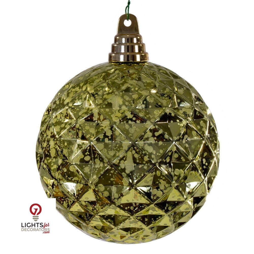 4.75" Diamond Mercury Ornament -  Single