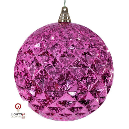 4.75" Diamond Mercury Ornament -  Single