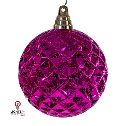 4.75" Diamond Mercury Ornament -  Single