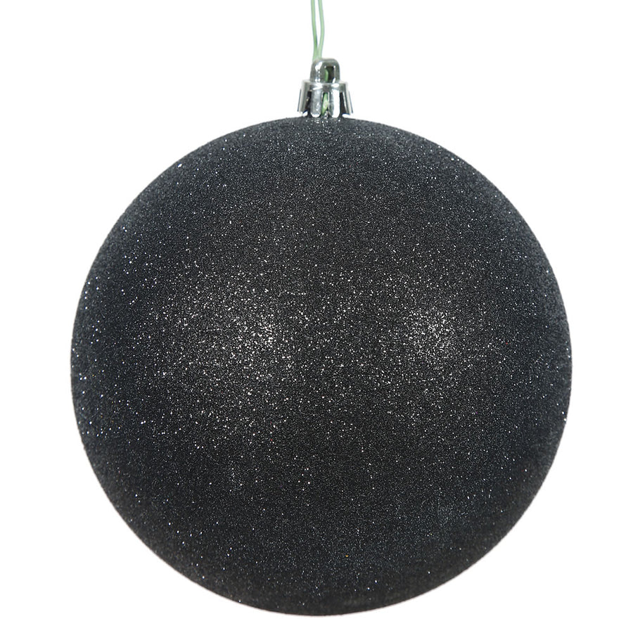 Black - Shatterproof Ball Christmas Tree Ornaments