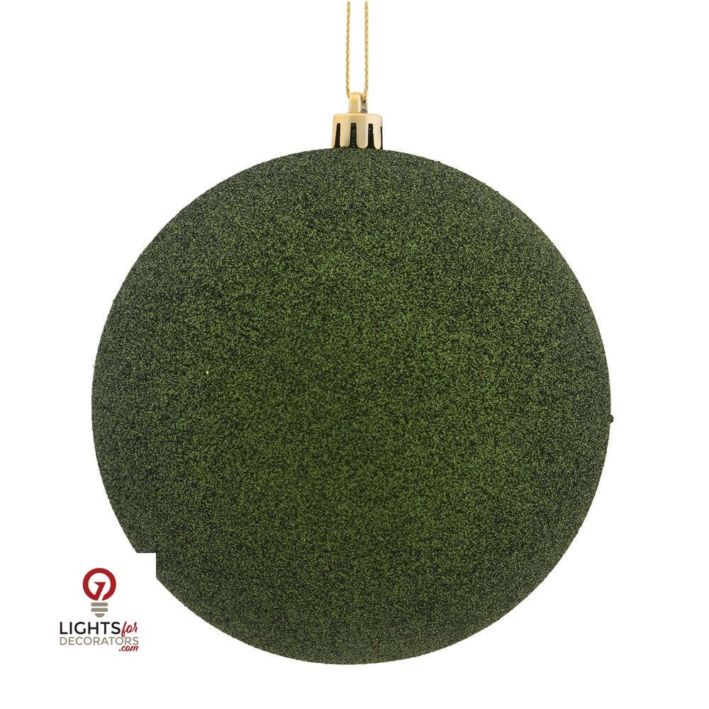 Moss Green - Shatterproof Ball Chritsmas Tree Ornamanets — view 4