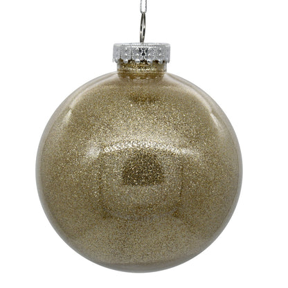 3" Glitter Clear Ball - Set of 12 — view 22