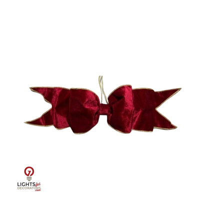 Velvet Premade Bow — view 20