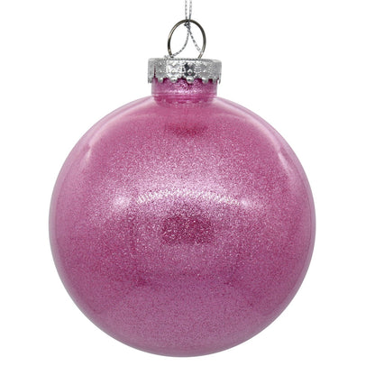 3" Glitter Clear Ball - Set of 12 — view 36