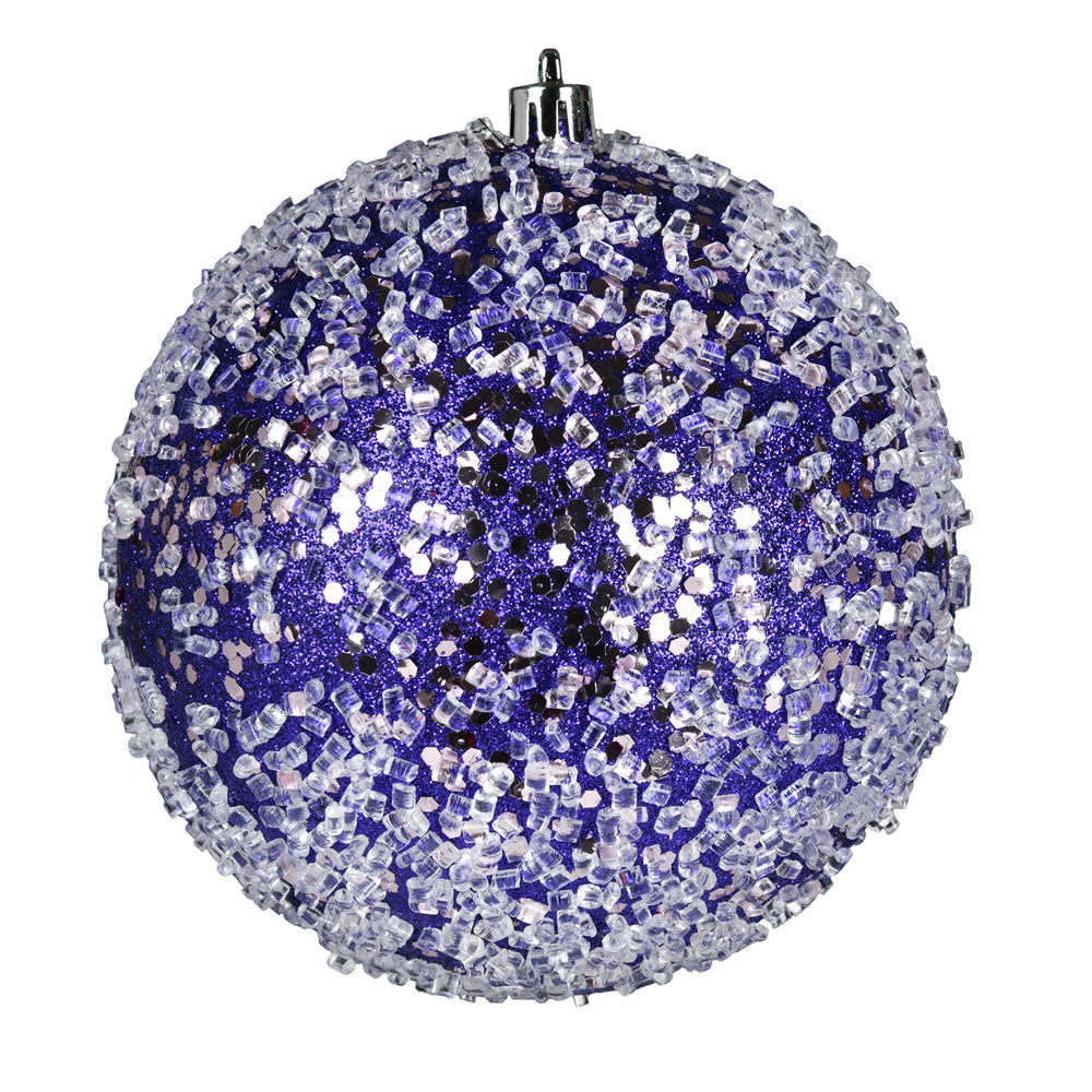 6" Glitter Hail Ball - Set of 4