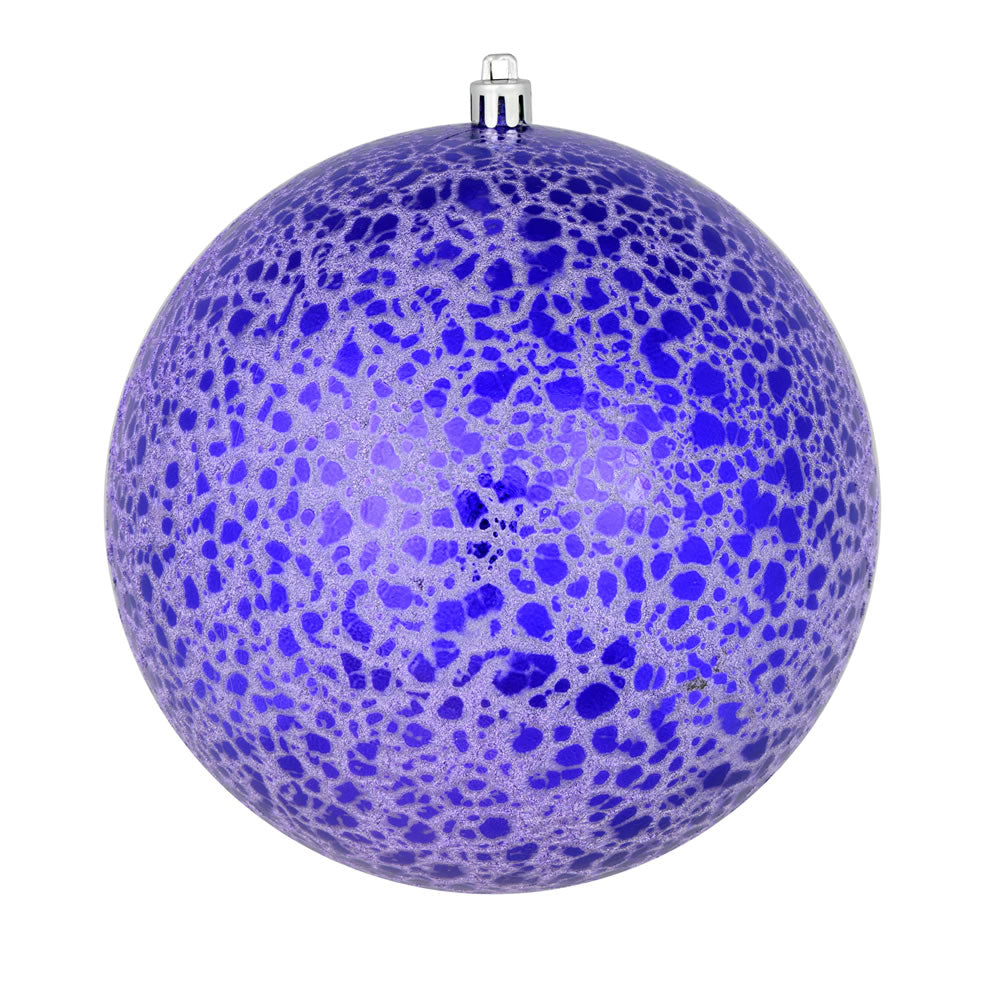 10" Crackle Ball Ornament - Set of 4 — view 7