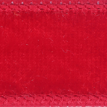 Red Velvet Dupion Ribbon