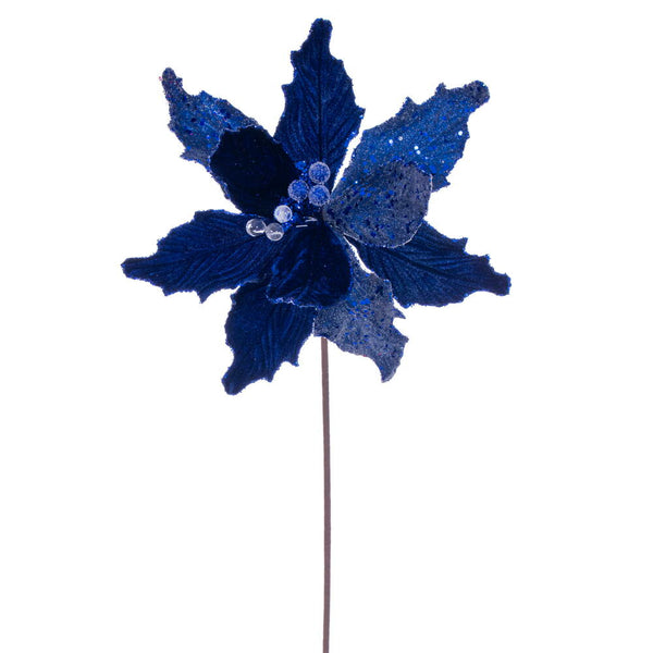 20" Velvet Sugar 11.5" Flower - Set of 3