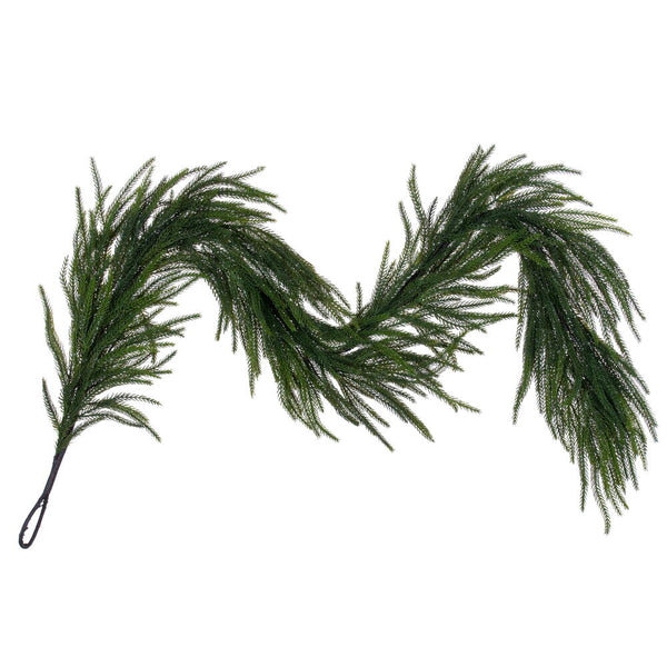 63" Green Norfolk Pine Garland