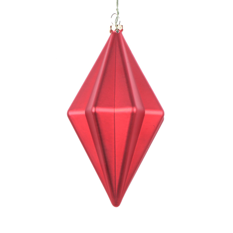 5.5" Matte Finial Ornament - Set of 4
