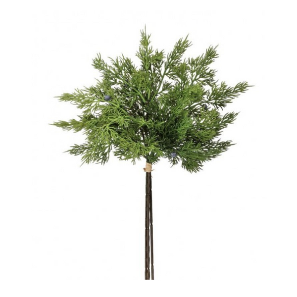 17" Real Touch Blue Berry Juniper Bundle