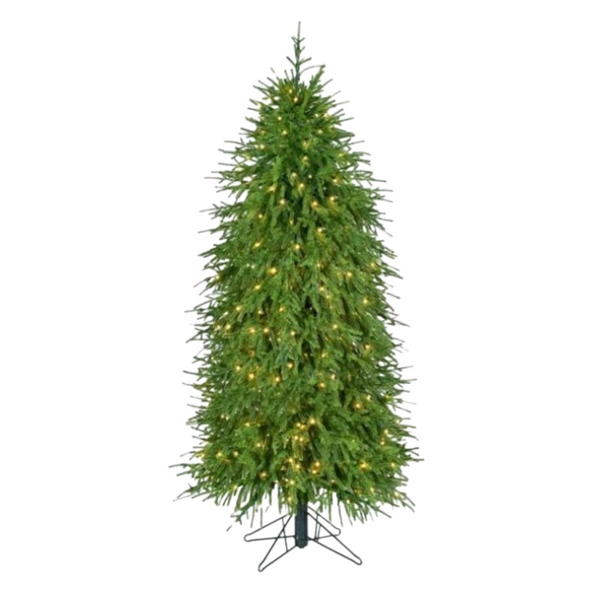 Natural Touch Norfolk Tree with Micro LED Warm White Lights - Multi Function (5' - 9')