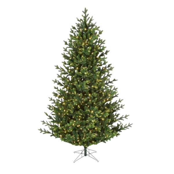 Layerd Balsam Christmas Tree with Multi Function Dual LED (Multi and Warm White) Lights (6.5' - 12')