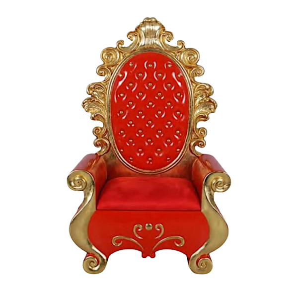 41 Inch Santa’s Throne Resin Display