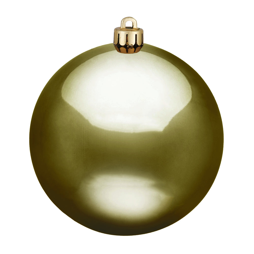 Olive - Shatterproof Ball Chritsmas Tree Ornamanets — view 3