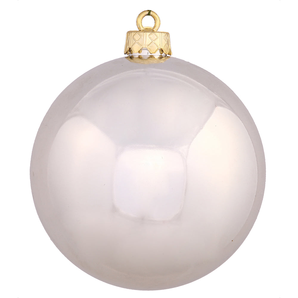 Champagne - Shatterproof Ball Christmas Tree Ornaments