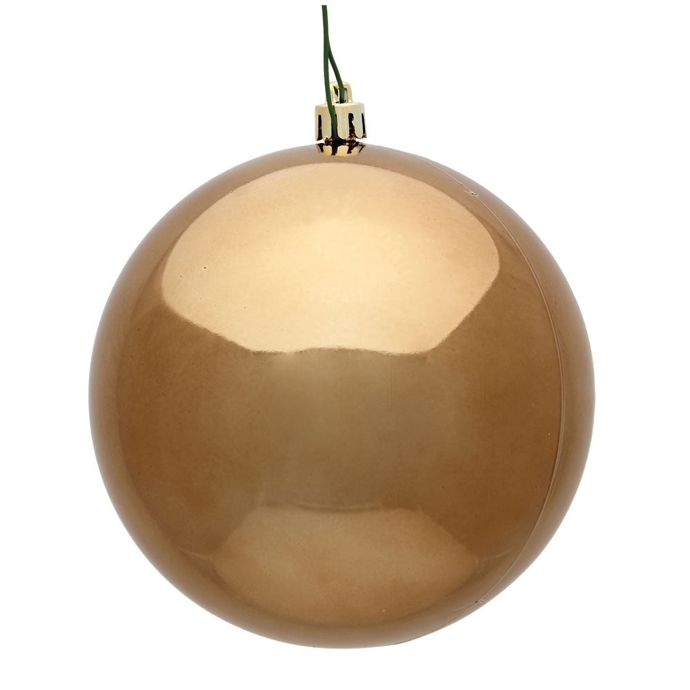 Mocha - Shatterproof Ball Chritsmas Tree Ornamanets — view 3