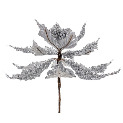 Glitter Poinsettia UV (Set of 2/Bag)