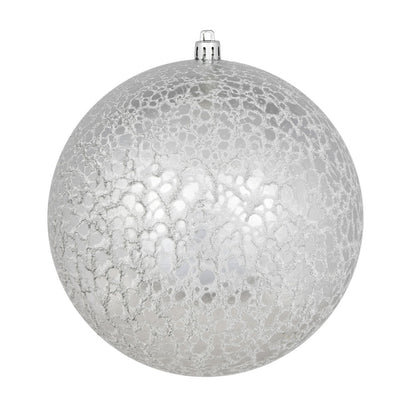 10" Crackle Ball Ornament - Set of 4 — view 4