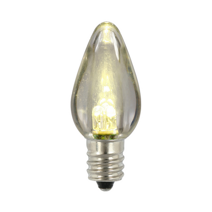 LED C7 Straight Filament Bulb - WARM WHITE 2700K Warm White — view 2