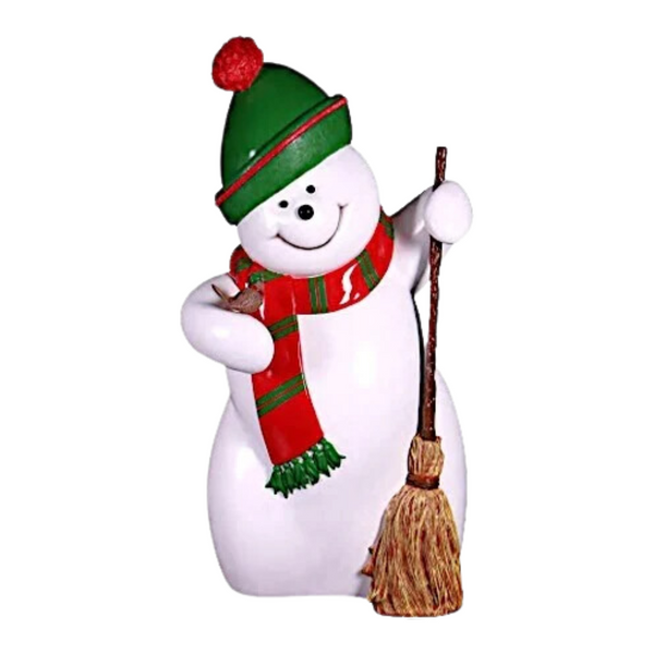5 Foot Snowman Resin Display
