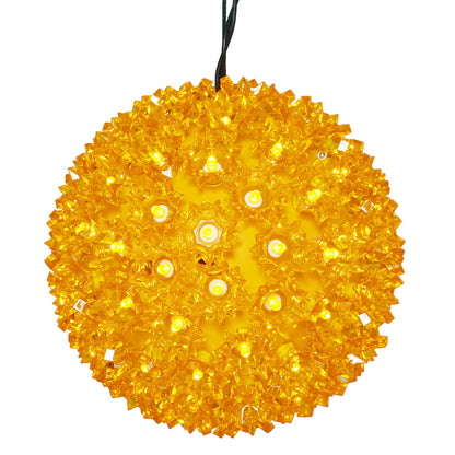6" Gold Starlight Sphere - Steady — view 1