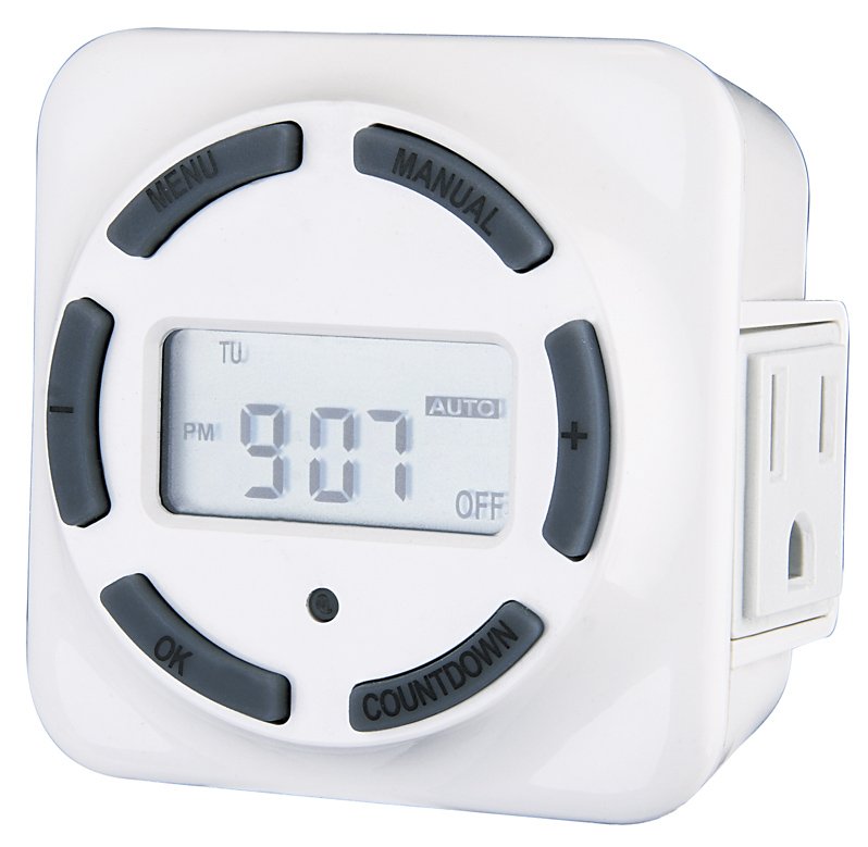 Field Installed Plug-in Digital Timer, Use with T-TR and T-MTP Series Only — view 1