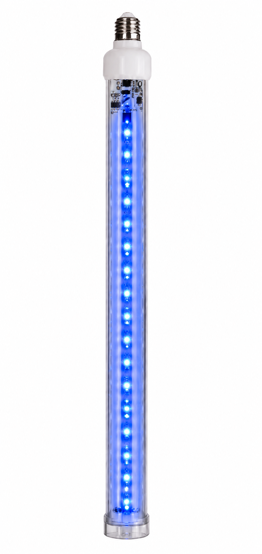 24" Blue Snowfall Tube Meteor Lights