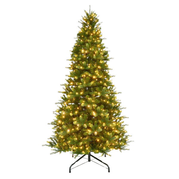 12' x 68" Douglas Fir Tree - Warm White LED