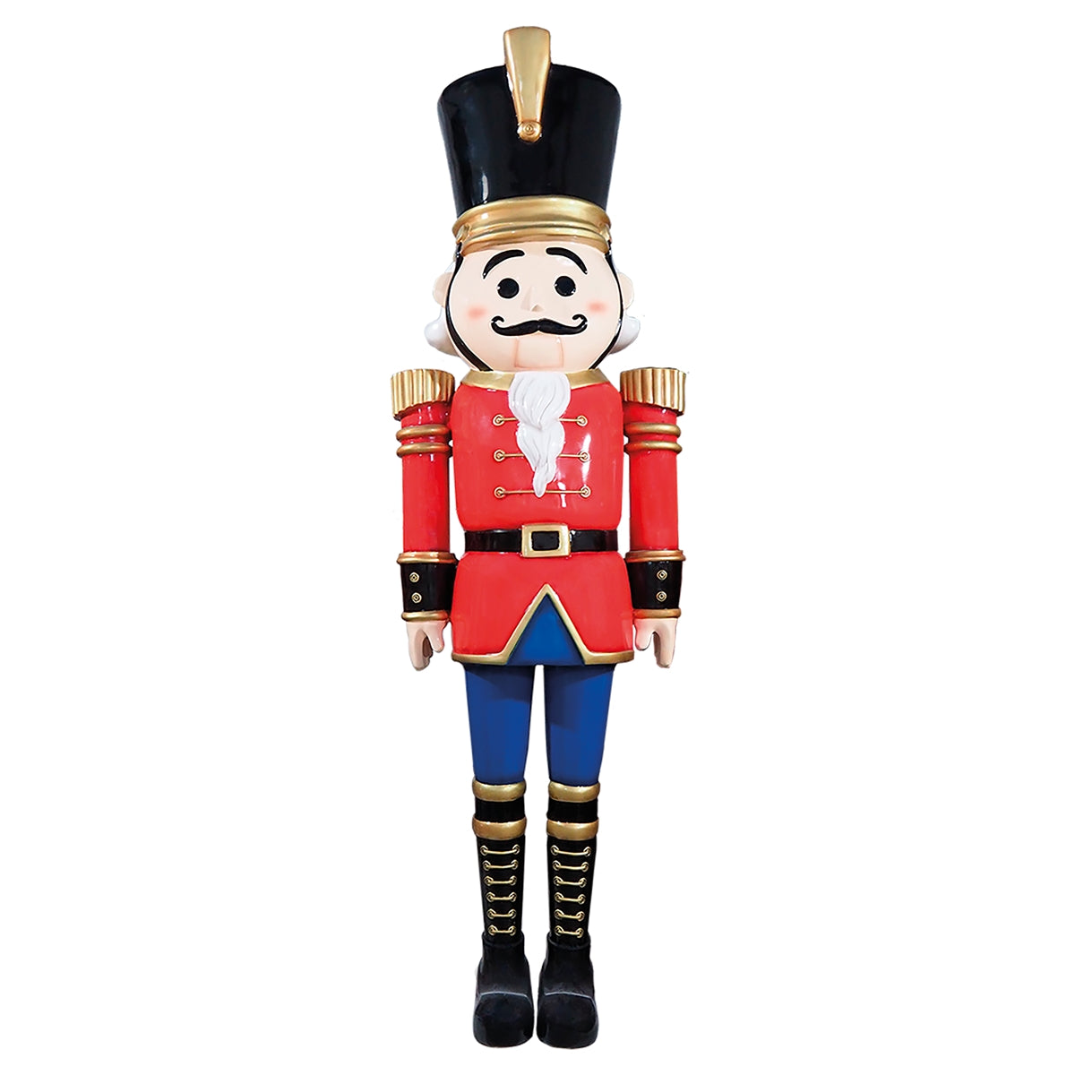 Freestanding Elegant Nutcracker Resin Display