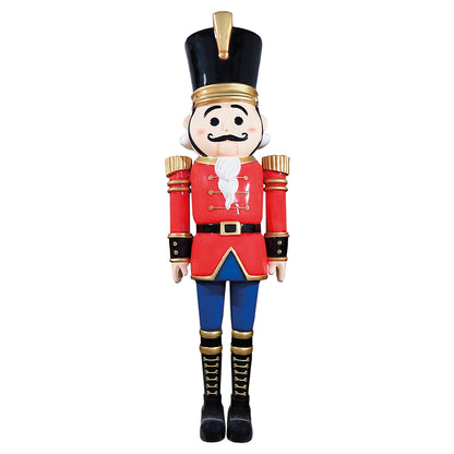 Freestanding Elegant Nutcracker Resin Display