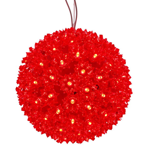 6" Starlight Sphere - Red