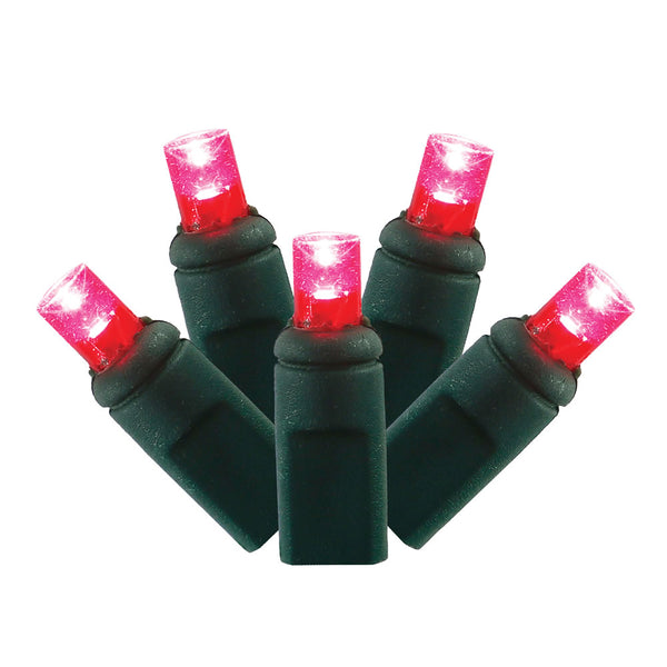 Premium LED Net Lights 5MM - Magenta - 120 Lights