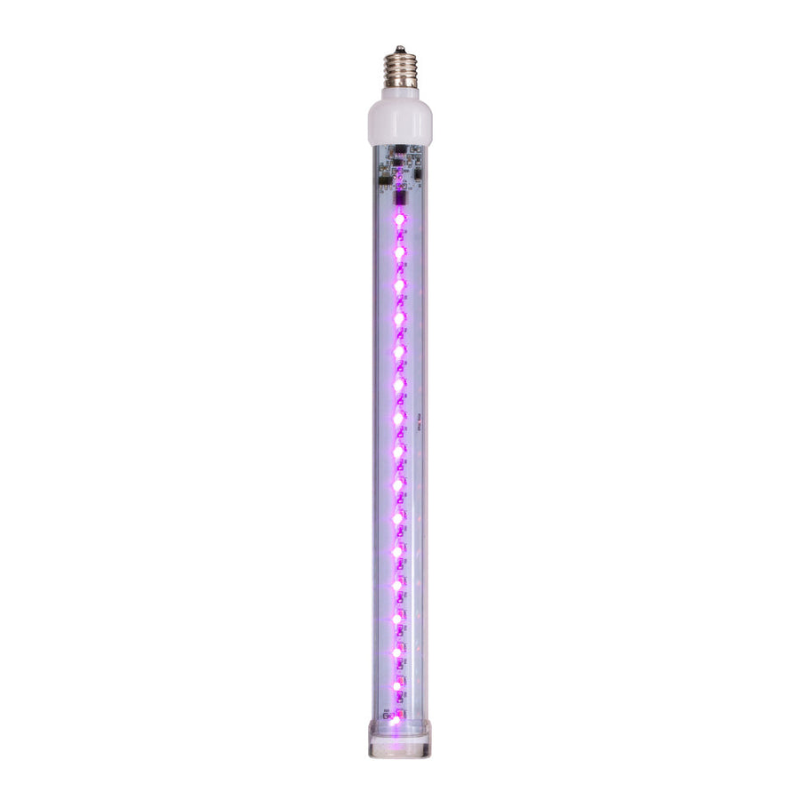 12" Pink Snowfall Tube Meteor Lights Pink- 12"