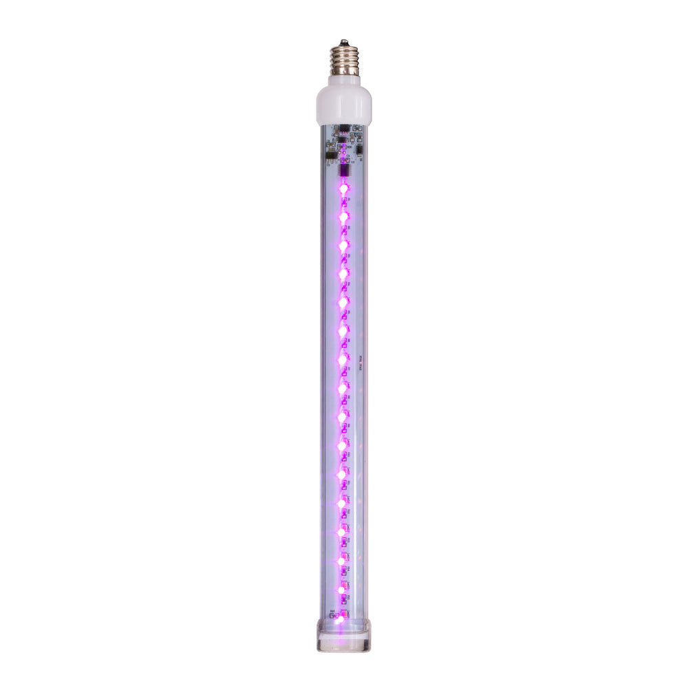 36" Warm White Snowfall Tube Meteor Lights Warm White- 36" — view 3