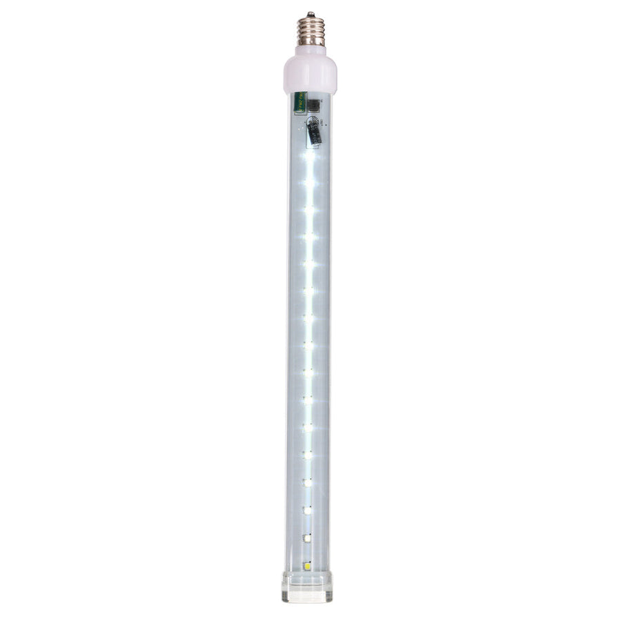 12" Pure White Snowfall Tube Meteor Lights Pure White- 12"