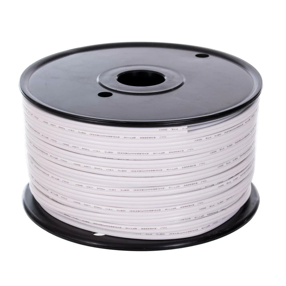 Green SPT2 Zip Wire - Lamp Cord - 250' — view 2