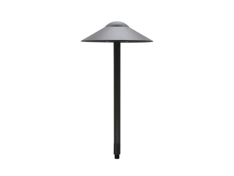 Lumien Integrated LED Bubble Hat Path / Area Light - Bronze - Aluminum (4 Watt, 2700K) — view 1