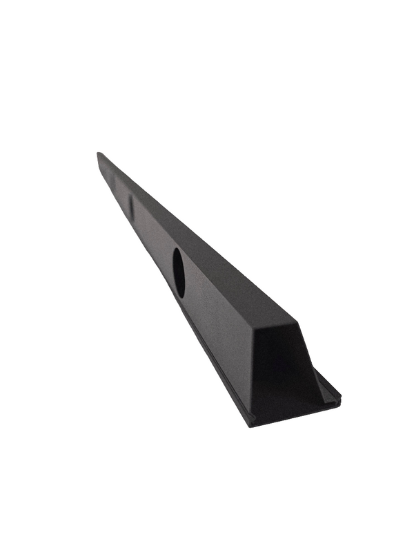OMNI RGB 2 Piece 90° Aluminum Parapet Track