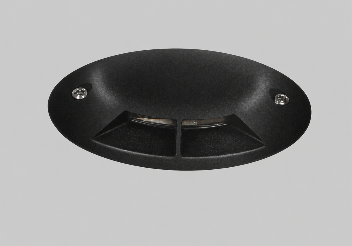 MARINER Integrated Dock Light - Single Aperture - Fine Texture Black 2700K — view 2