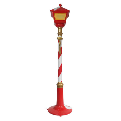 78 Inch Christmas Lamp Post Resin Display — view 4