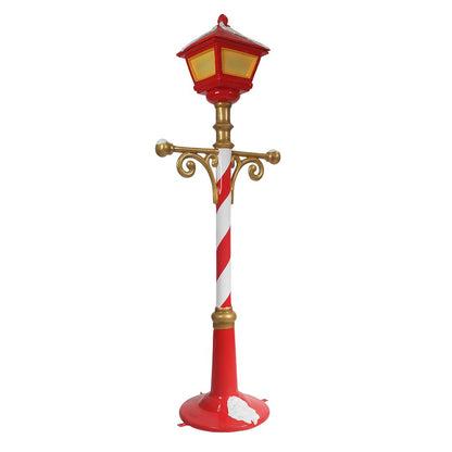 78 Inch Christmas Lamp Post Resin Display — view 3