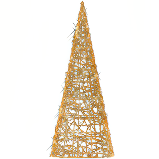 12' and 19' Cone Structure with Warm White LED Lights