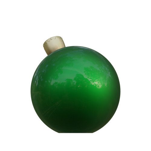 28" Green Ornament - Floor Mounted