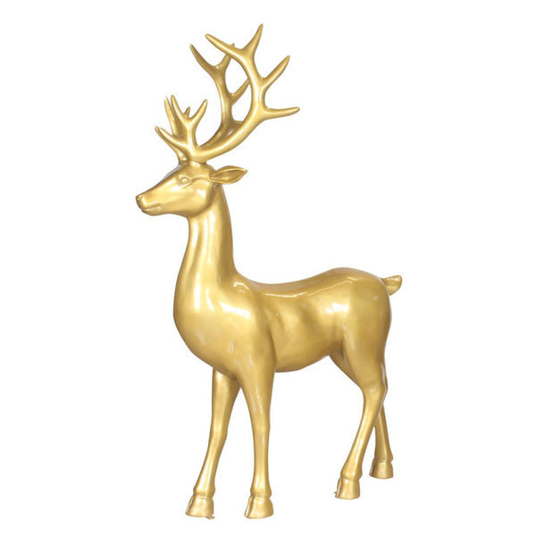 6 Foot Elegant Standing Deer Resin Display