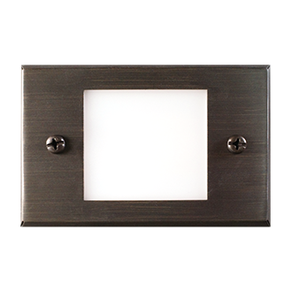 HARBORVIEW Integrated Flat Cover Steplight - 4.49" X 2.92"